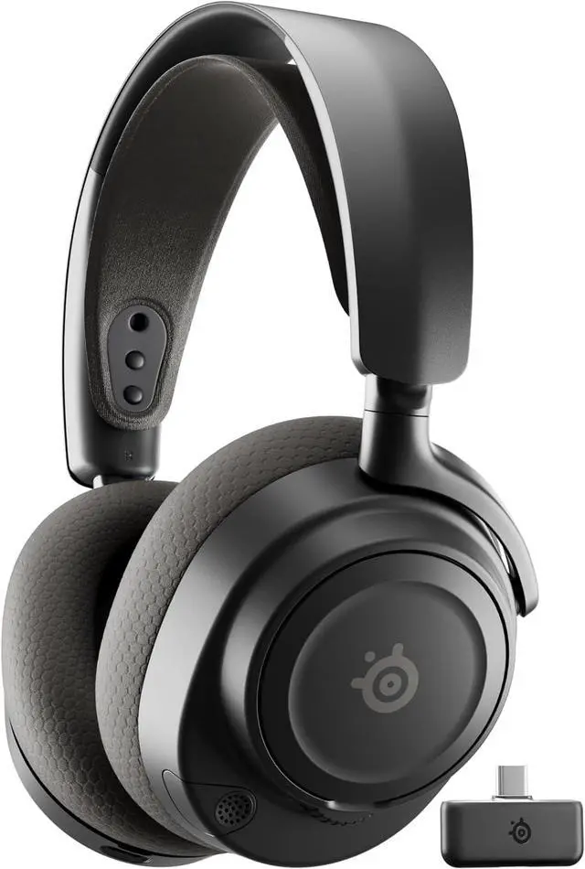 Main image of SteelSeries Arctis Nova 7 Wireless Gen 2 Gaming Headset - Real-Time App Control, 50+ HR Play, Neodymium Drivers, Mix 2.4GHz/Bluetooth, PC, PS5, PS4, Switch 1/2, Mobile - Black