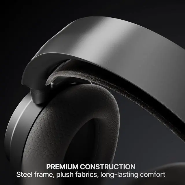 Alt view image 2 of 9 - SteelSeries Arctis Nova 7P Wireless Gen 2 Gaming Headset - Real-Time App Control, 50+ HR Play, Neodymium Magnetic Drivers, Mix 2.4GHz/Bluetooth, PS5, PS4, PC, Switch 1/2, Mobile - Black