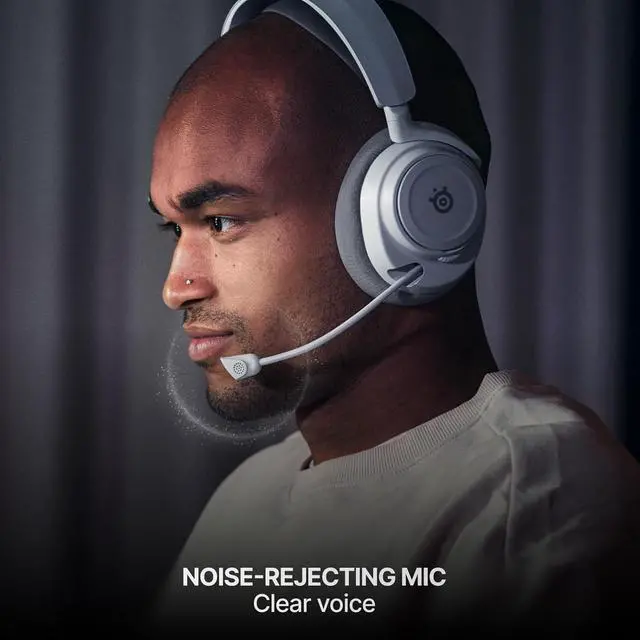 Alt view image 3 of 9 - SteelSeries Arctis Nova 7P Wireless Gen 2 Gaming Headset - Real-Time App Control, 50+ HR Play, Neodymium Magnetic Drivers, Mix 2.4GHz/Bluetooth, PS5, PS4, PC, Switch 1/2, Mobile - Black