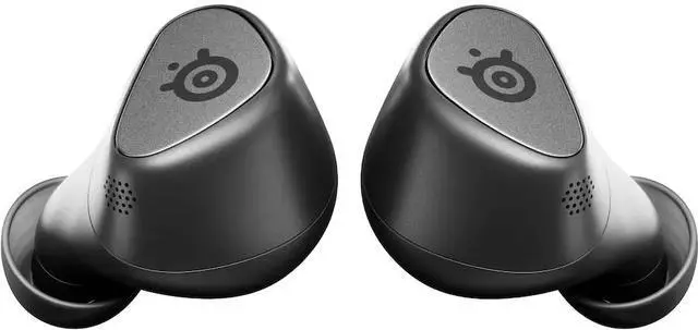 Alt view image 2 of 4 - SteelSeries Arctis GameBuds Gaming Earset - Stereo - True Wireless - Bluetooth/RF - 20 Hz to 20 kHz - Earbud - Binaural - In-ear - Noise Canceling - Black