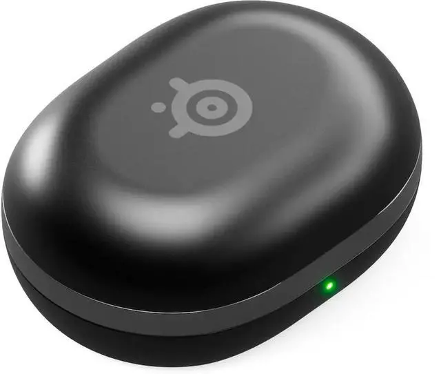 Alt view image 4 of 4 - SteelSeries Arctis GameBuds Gaming Earset - Stereo - True Wireless - Bluetooth/RF - 20 Hz to 20 kHz - Earbud - Binaural - In-ear - Noise Canceling - Black