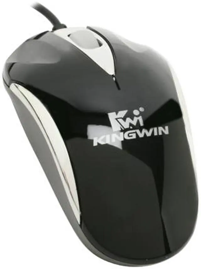 Main image of KINGWIN KW-04 Black 3 Buttons 1 x Wheel USB Wired Optical Mini Mouse