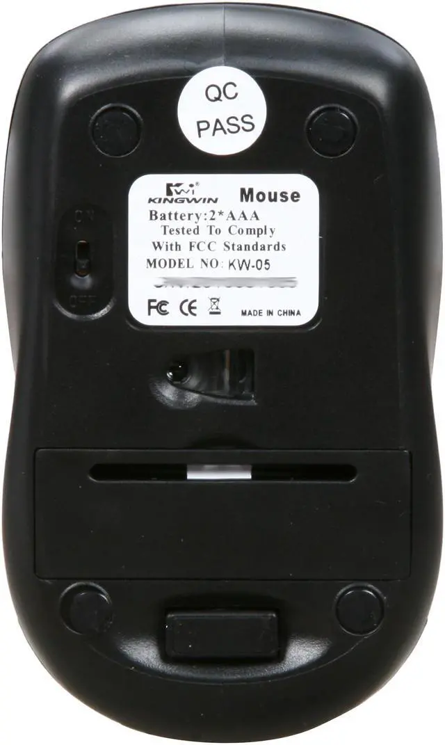 Alt view image 4 of 5 - KINGWIN KW-05 Black 1 x Wheel USB RF Wireless Optical Mouse