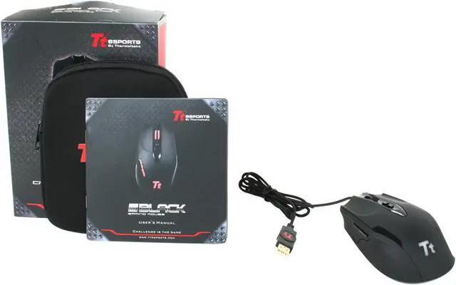 Alt view image 8 of 8 - Tt eSPORTS BLACK Laser Gaming Mouse MO-BLK002DT