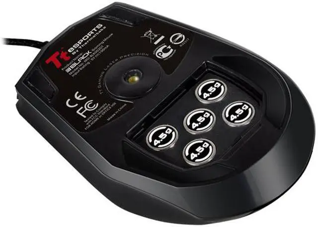 Alt view image 2 of 8 - Tt eSPORTS BLACK Laser Gaming Mouse MO-BLK002DT