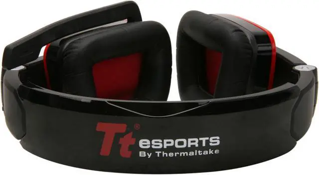 Alt view image 4 of 6 - Tt eSPORTS SHOCK ONE Diamond Black DTS 5.1 Gaming Headset HT-SHO001EC