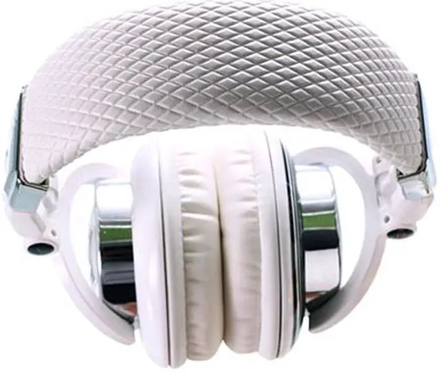 Alt view image 2 of 4 - Dracco HT-DRA007OEWH 3.5mm Connector High Performance Professional Headphone rock white