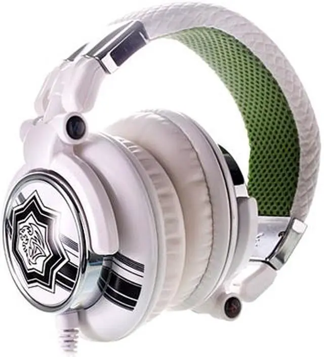 Alt view image 3 of 4 - Dracco HT-DRA007OEWH 3.5mm Connector High Performance Professional Headphone rock white