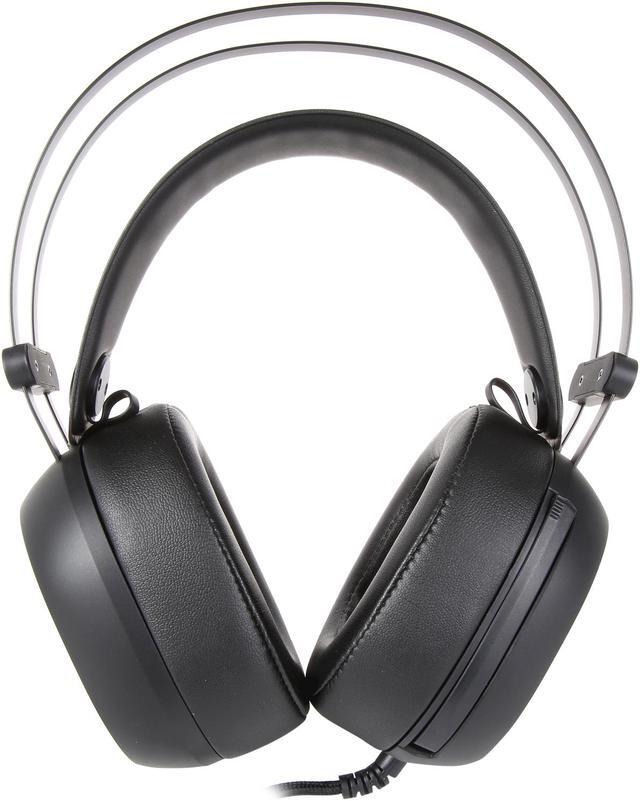 Alt view image 6 of 8 - Thermaltake Tt eSports Shock Pro RGB Analog Stereo Gaming Headset for PC / PS4 / Xbox / Nintendo Switch / iPhone / iPad / iPod / Android Mobile Devices