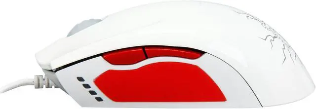 Alt view image 4 of 5 - Tt eSPORTS SAPHIRA Team DK Edition MO-DKS-WDOOWH-EN White 5 Buttons 1 x Wheel USB Wired Optical Gaming Mouse