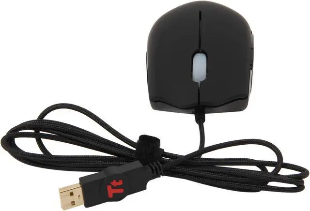 Alt view image 8 of 9 - Tt eSPORTS SAPHIRA MO-SPH008DT Black 1 x Wheel USB Wired Optical Gaming Mouse