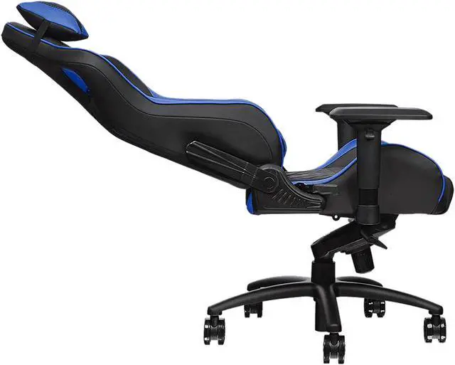 Alt view image 5 of 16 - Tt eSPORTS GTF 100 (GC-GTF-BLMFDL-01) GTF 100 Gaming Chair Black & Blue