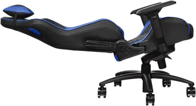 Alt view image 9 of 16 - Tt eSPORTS GTF 100 (GC-GTF-BLMFDL-01) GTF 100 Gaming Chair Black & Blue