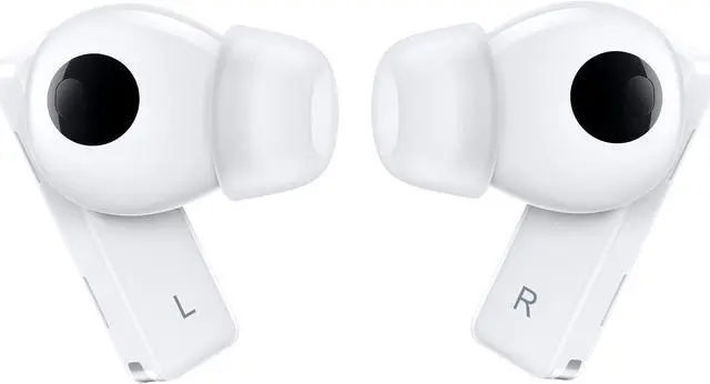 Alt view image 7 of 12 - HUAWEI FreeBuds Pro, True Wireless Stereo, Intelligent Noise Cancellation, Dual Device, Ceramic White (Canada Warranty)