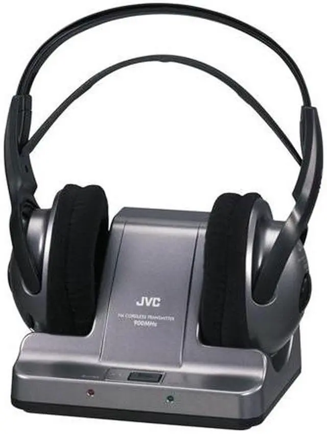 Main image of JVC Black HA-W600RF Circumaural 900 MHz Wireless Stereo Headphone