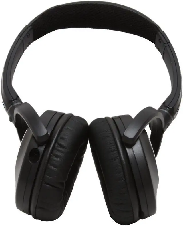 Alt view image 3 of 13 - JVC HA-NC250 3.5mm/ 6.3mm Connector Circumaural Noise Cancelling Headphone