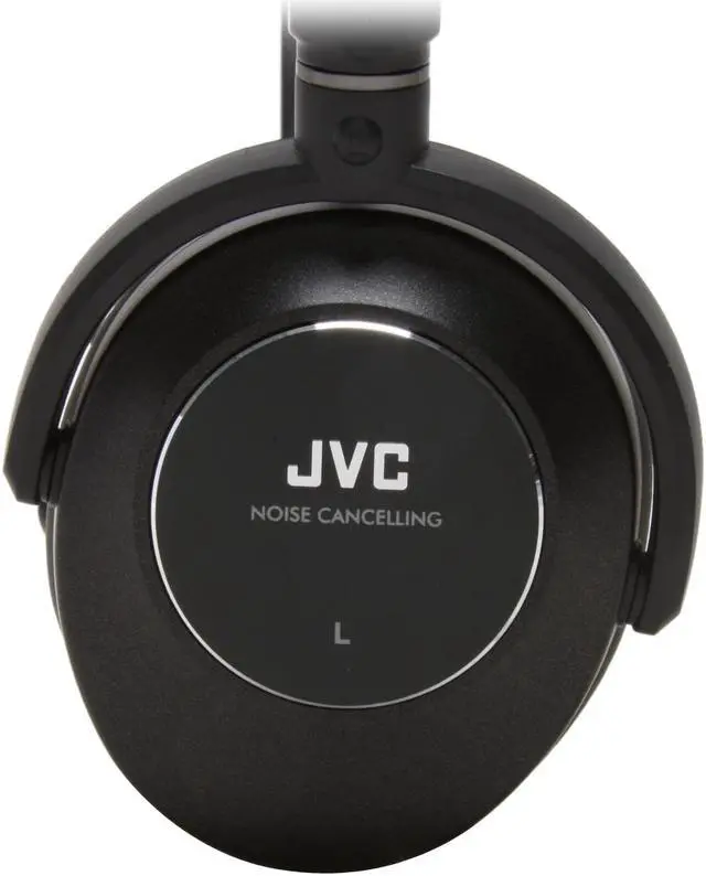 Alt view image 6 of 13 - JVC HA-NC250 3.5mm/ 6.3mm Connector Circumaural Noise Cancelling Headphone