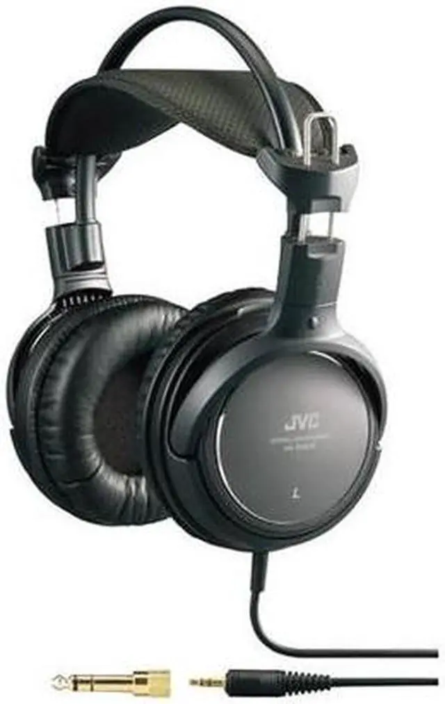 Main image of JVC Black HA-RX900 3.5mm/ 6.3mm Connector Circumaural Full-Size Headphone
