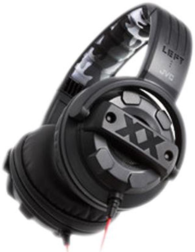 JVC Xtreme Xplosives Black HA-M5X 3.5mm Connector Around-Ear Headphone