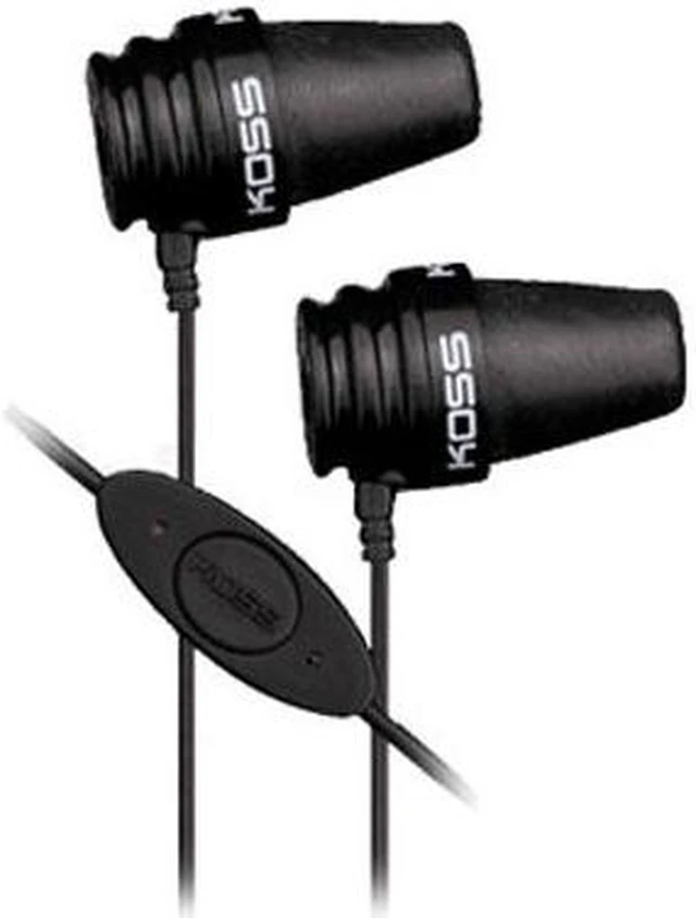 Alt view image 2 of 2 - KOSS Black iSpark 3.5mm Connector Canal Stereo Earphone