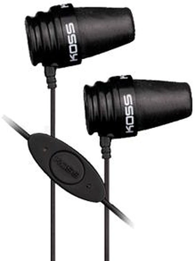 Main image of KOSS Black iSpark 3.5mm Connector Canal Stereo Earphone