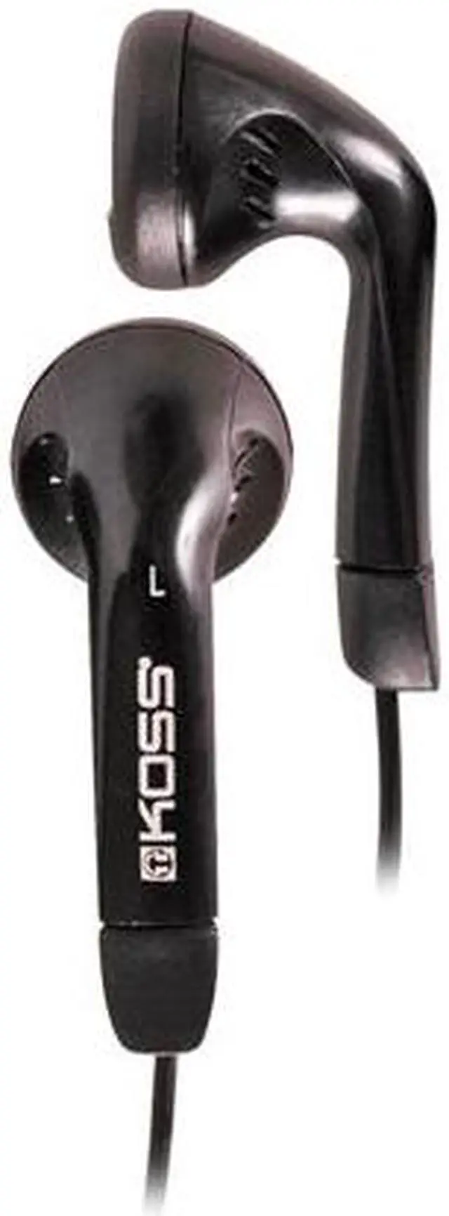 Alt view image 2 of 2 - KOSS Black KE5K (175481) 3.5mm Connector Earbud Earphone (Black)