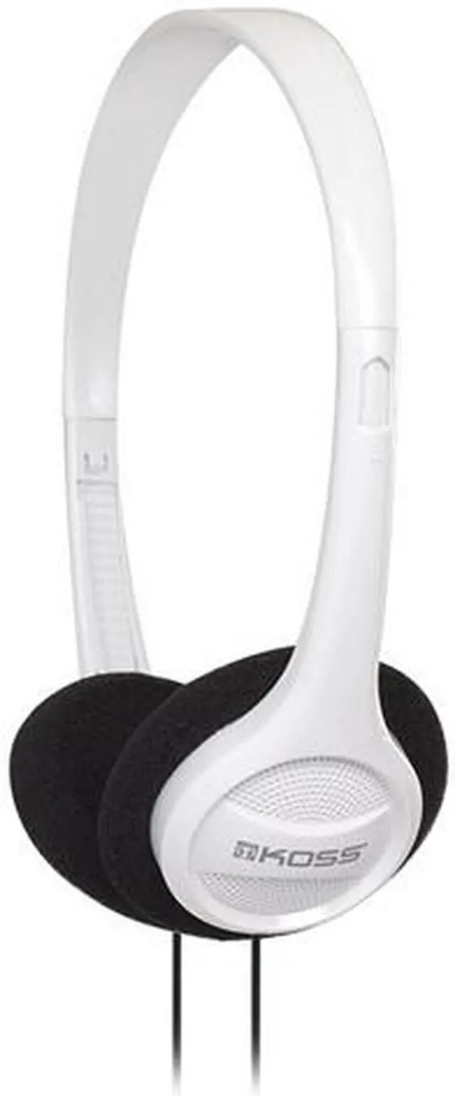 Main image of Koss KPH7 On-Ear Portable Stereo Headphones, White