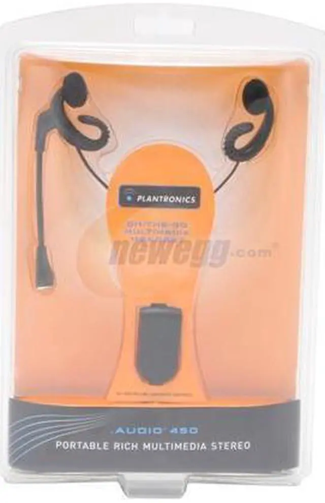 Alt view image 4 of 4 - PLANTRONICS .Audio 450 3.5mm Connector Earbud Ultimate Performance On-The-Go Headset