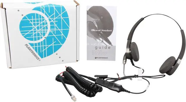 Alt view image 5 of 5 - Plantronics H101CIS Encore Binaural Headset for Cisco IP Phones
