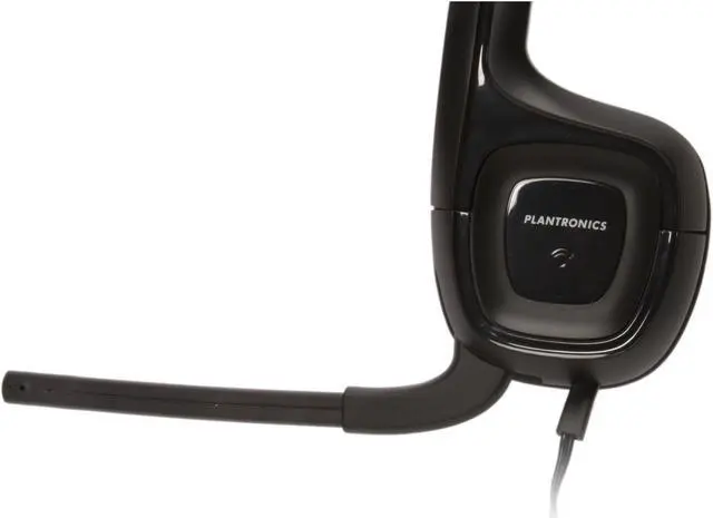 Alt view image 4 of 9 - PLANTRONICS .Audio 355 3.5mm Connector Circumaural Stereo Headset