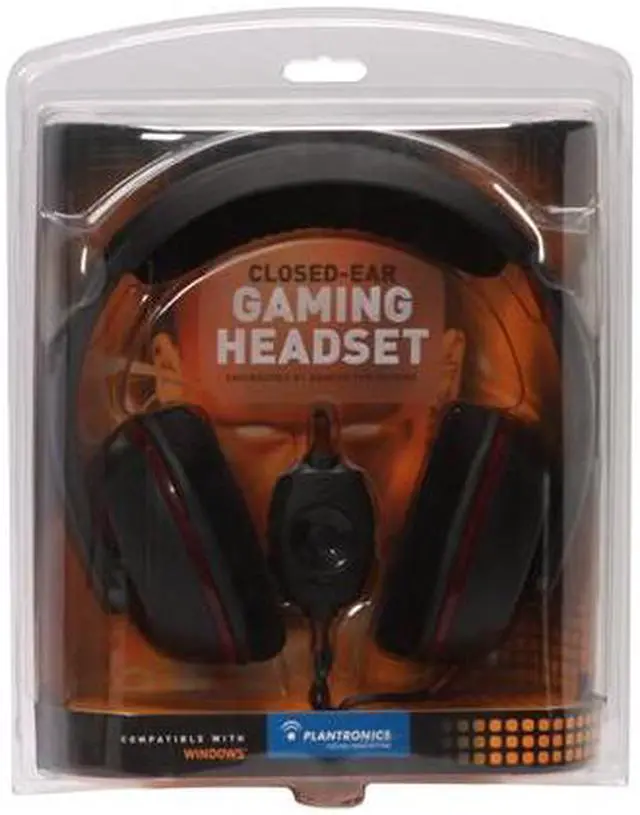 Alt view image 10 of 10 - PLANTRONICS GameCom 367 Closed-ear 3.5mm Circumaural Stereo Headset