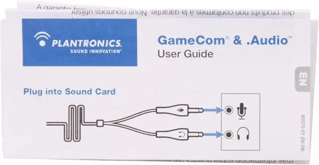 Alt view image 10 of 11 - PLANTRONICS GameCom 377 Open-ear 3.5mm Circumaural Gaming Headset