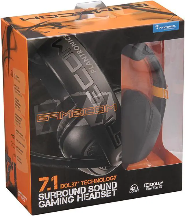 Alt view image 7 of 7 - PLANTRONICS GameCom 777 3.5mm/ USB Connector Circumaural Surround Sound Gaming Headset