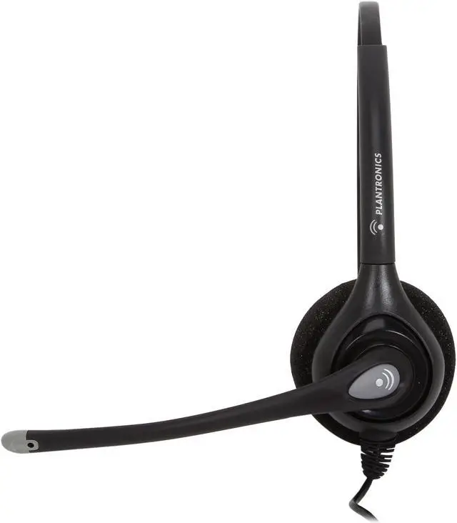Alt view image 2 of 6 - Plantronics HW251N SupraPlus Wideband Noise-canceling Monaural Headset (64338-31)