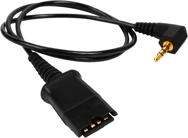 Plantronics Quick Disc. Cable Straight (43038-01) - Newegg.com