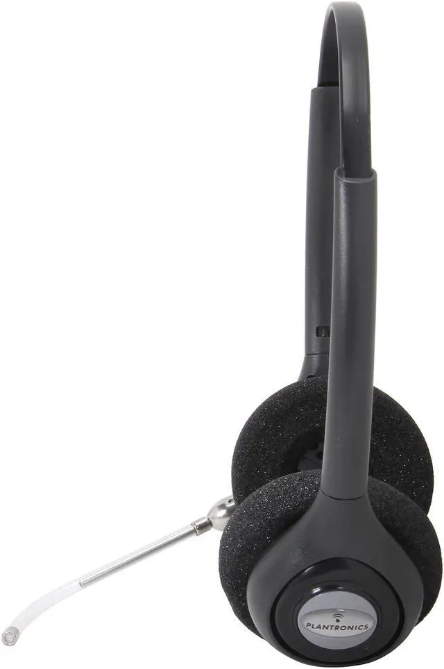 Alt view image 3 of 6 - Plantronics HW261 SupraPlus Wideband Headset (Binaural) (64337-31)