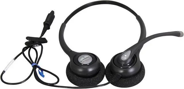 Alt view image 6 of 7 - Plantronics SupraPlus Wideband (Noise-Canceling Binaural) Headset (64339-31 )