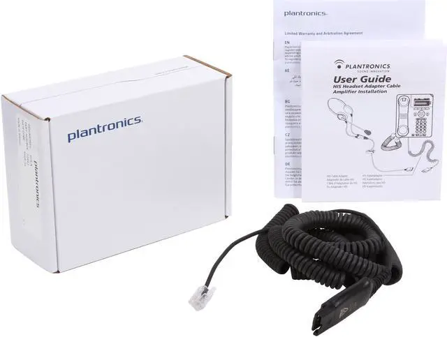 Alt view image 2 of 2 - Plantronics HIS Adapter Cable with Quick Disconnect for Avaya 9600 Phones (72442-41)