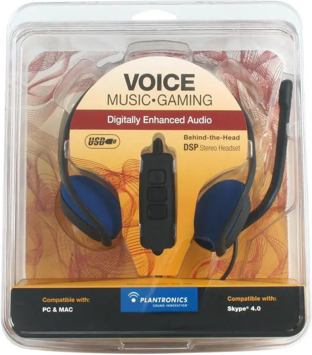 Alt view image 7 of 7 - PLANTRONICS USB Connector Supra-aural Headset
