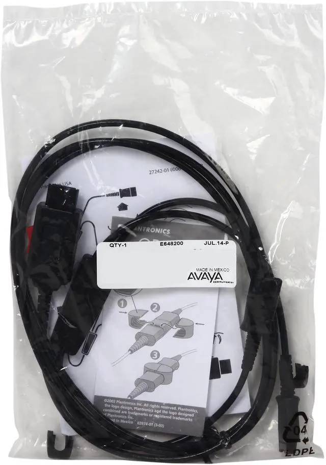 Alt view image 3 of 3 - Plantronics Y-Adapter Trainer (62011-01)