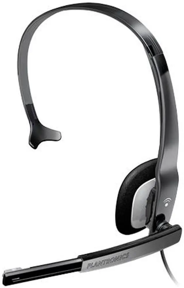 Main image of Plantronics Audio 610 Mono Black 76805-04 USB Connector Single Ear Headphone/Headset