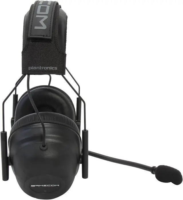 Alt view image 5 of 6 - PLANTRONICS GameCom Commander 3.5mm Connector Circumaural Limited Edition Tournament Gaming Headset
