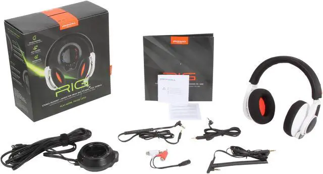 Alt view image 10 of 10 - PLANTRONICS RIG 3.5mm Connector Circumaural Stereo Headset + Mixer (White)