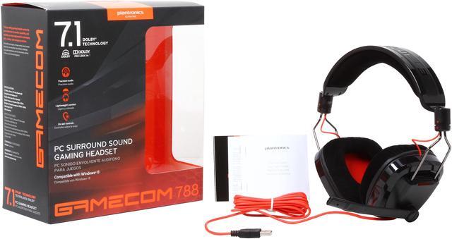 Alt view image 8 of 8 - PLANTRONICS Gamecom 788 USB Connector Circumaural Headset