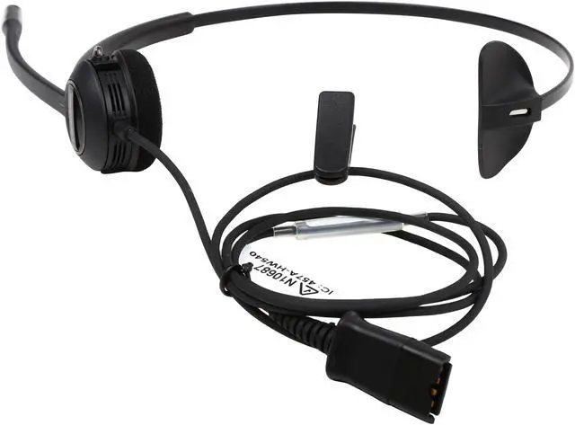 Alt view image 6 of 7 - Plantronics HW540 EncorePro 3-in-1 Headset