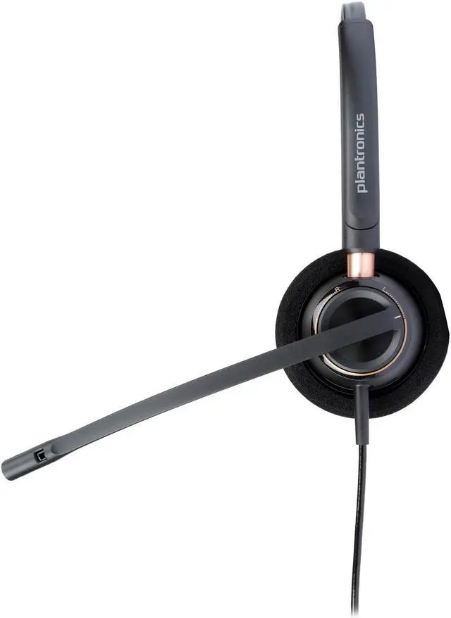 Alt view image 2 of 6 - Plantronics EncorePro HW510 Monaural Noise-Canceling Headset