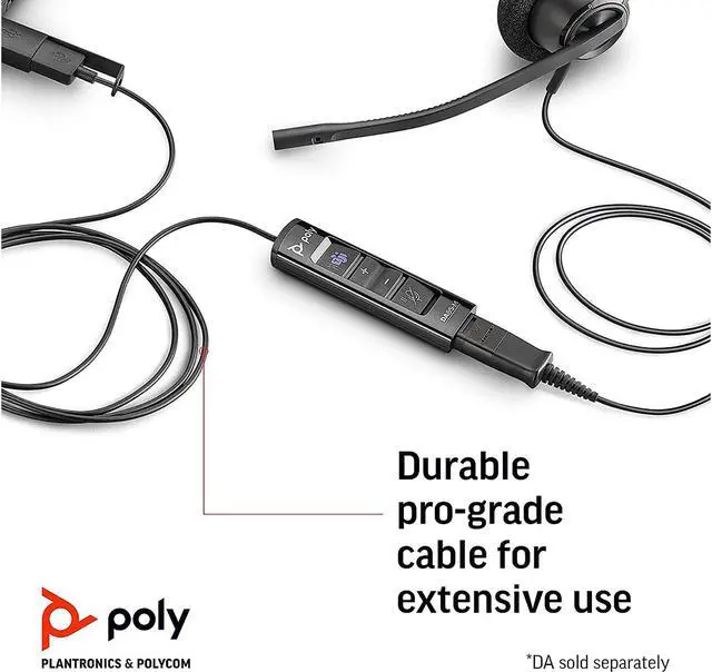 Alt view image 10 of 12 - PLANTRONICS 89434-01 Encore Pro HW520 Headset