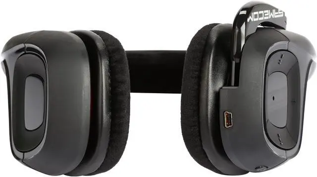 Alt view image 6 of 7 - PLANTRONICS GAMECOM 818 Wireless Gaming Headset, PC/MAC