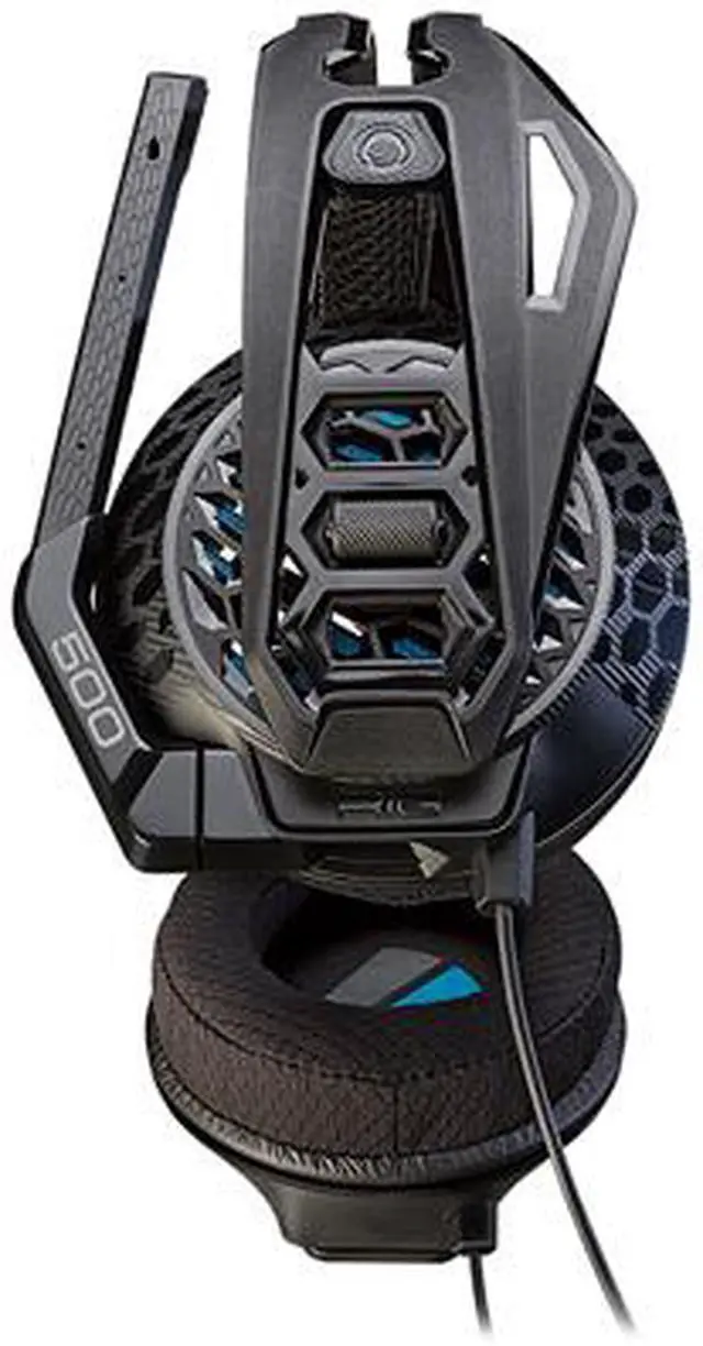 Alt view image 4 of 6 - Plantronics RIG 500E Surround Sound PC Headset - E-Sports Edition