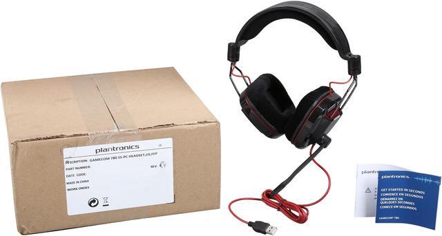 Alt view image 7 of 6 - Plantronics Gamecom 780 USB Gaming Headset